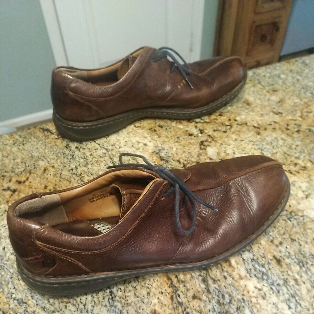 Born Men's Ridgeway Split Toe Pebbled Leather Lac… - image 6